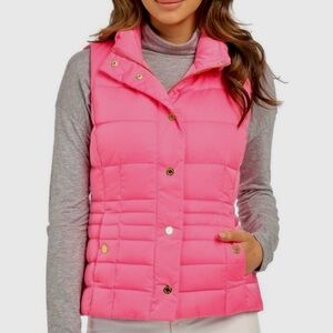 Lilly Pulitzer Isabelle Down Puffer Vest Extra Small